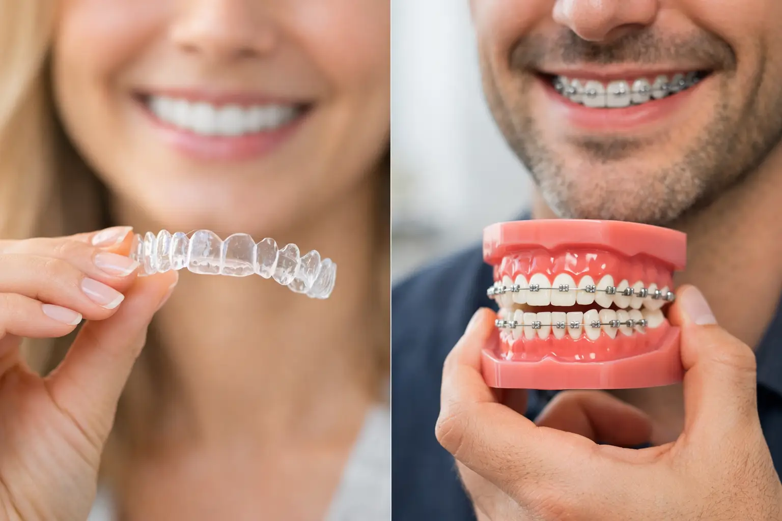 Invisalign Versus Braces Adults: Which Fits?